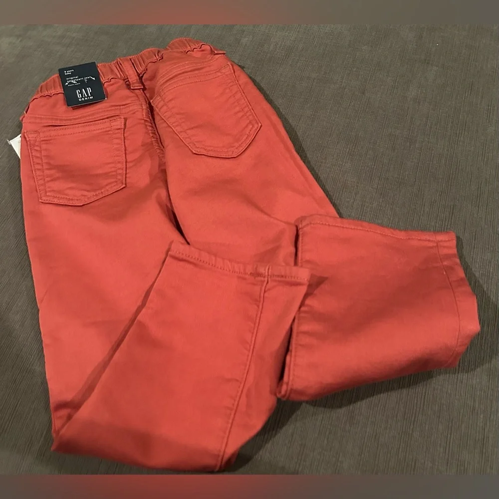 GAP Original Baggy Sweatpant Jean Elastic Waist 5 years NWT
